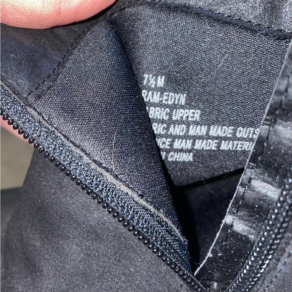 Rampage Black Ankle Booties sz 7.5 - Picture 6 of 6